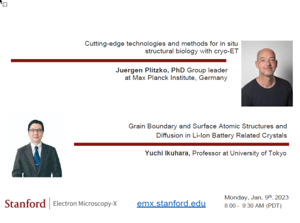 EM-X Lecture January 9, 2023